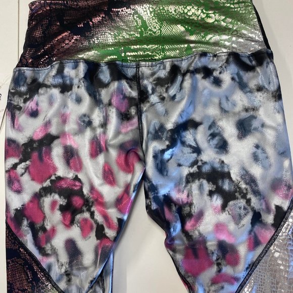 Multi Color Snake High Waist Water Legging - Picture 4 of 4